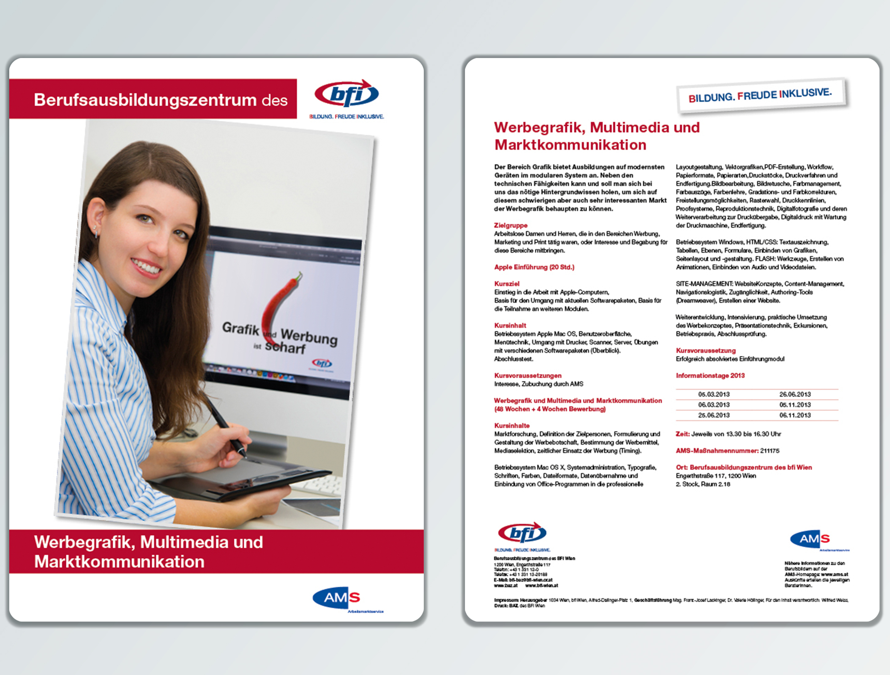 Werbegrafik Ausbildung